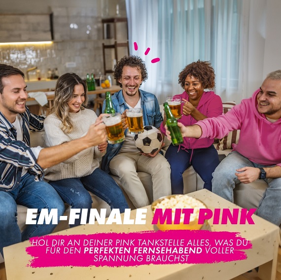 Die EM bei pink!
