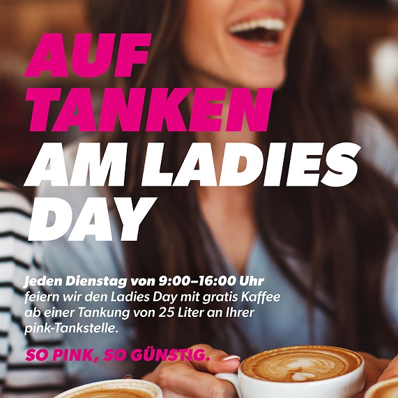 Jeden Dienstag ist Ladies Day!